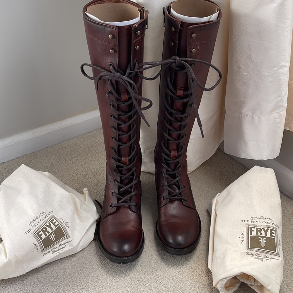 FRYE combat boots 8.5